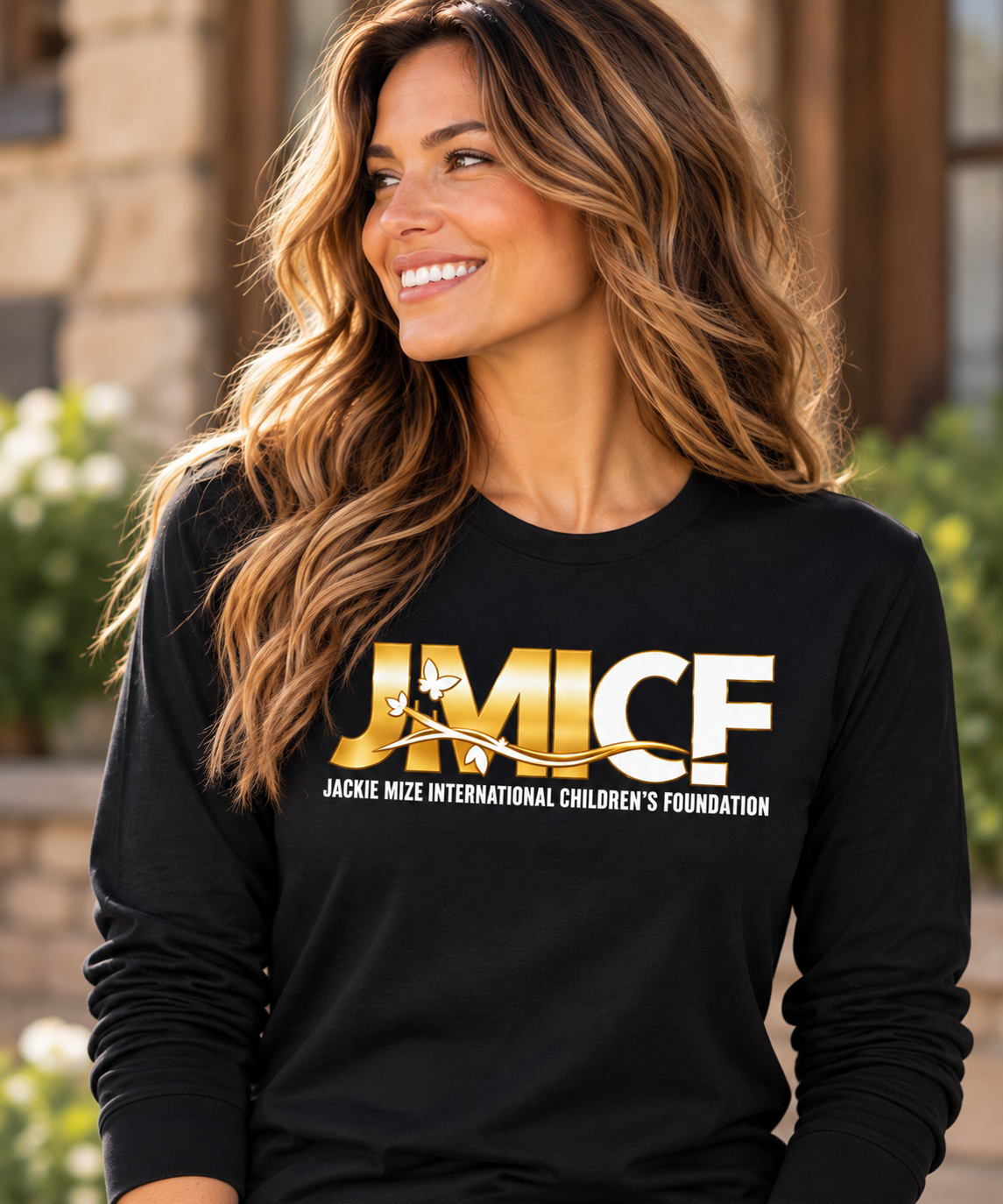 T Shirt JMICF - long sleeve, black