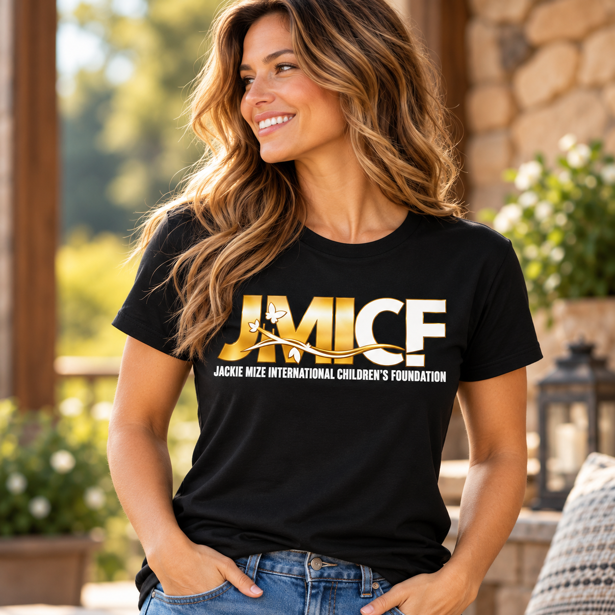 T Shirt JMICF - short sleeve, black