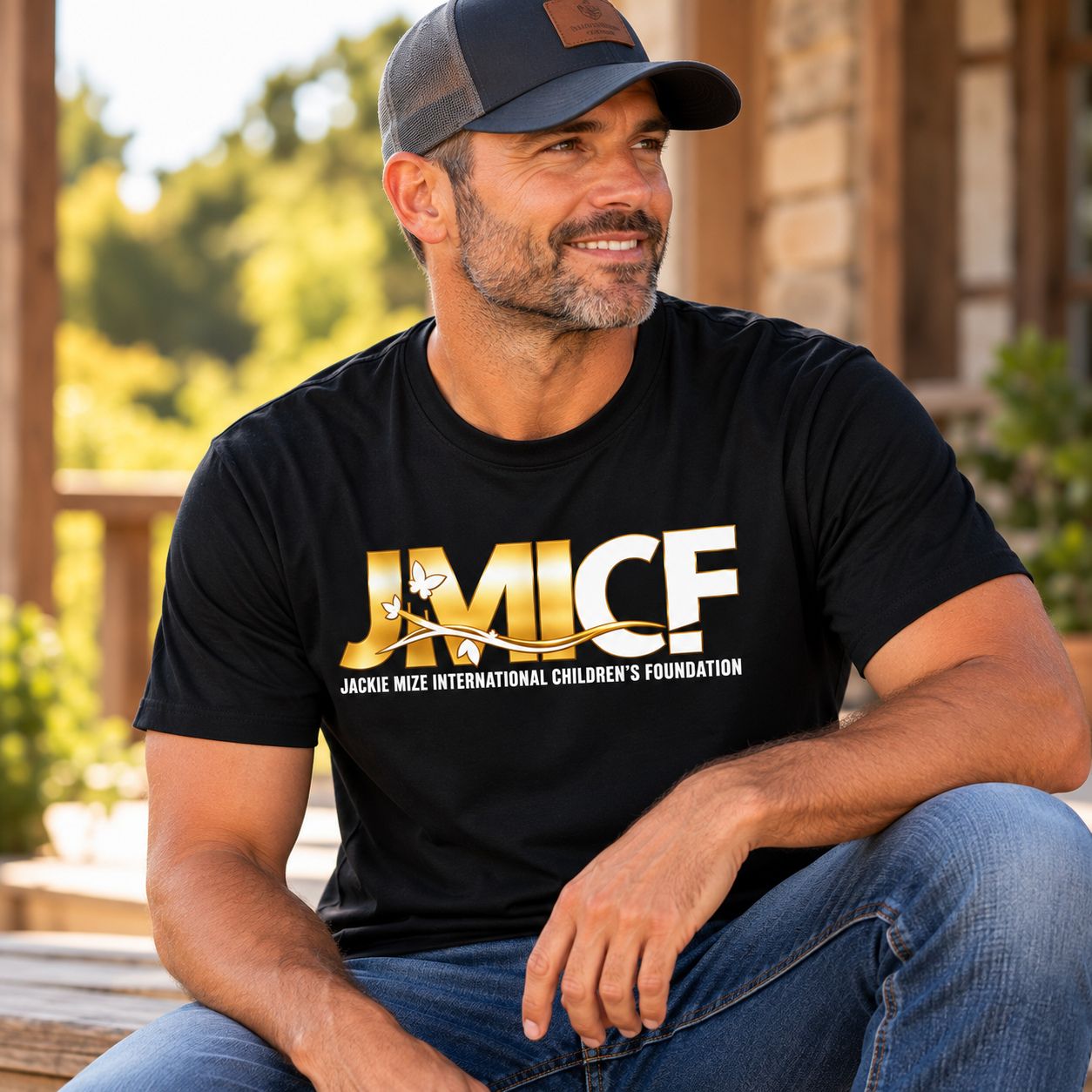 T Shirt JMICF - short sleeve, black