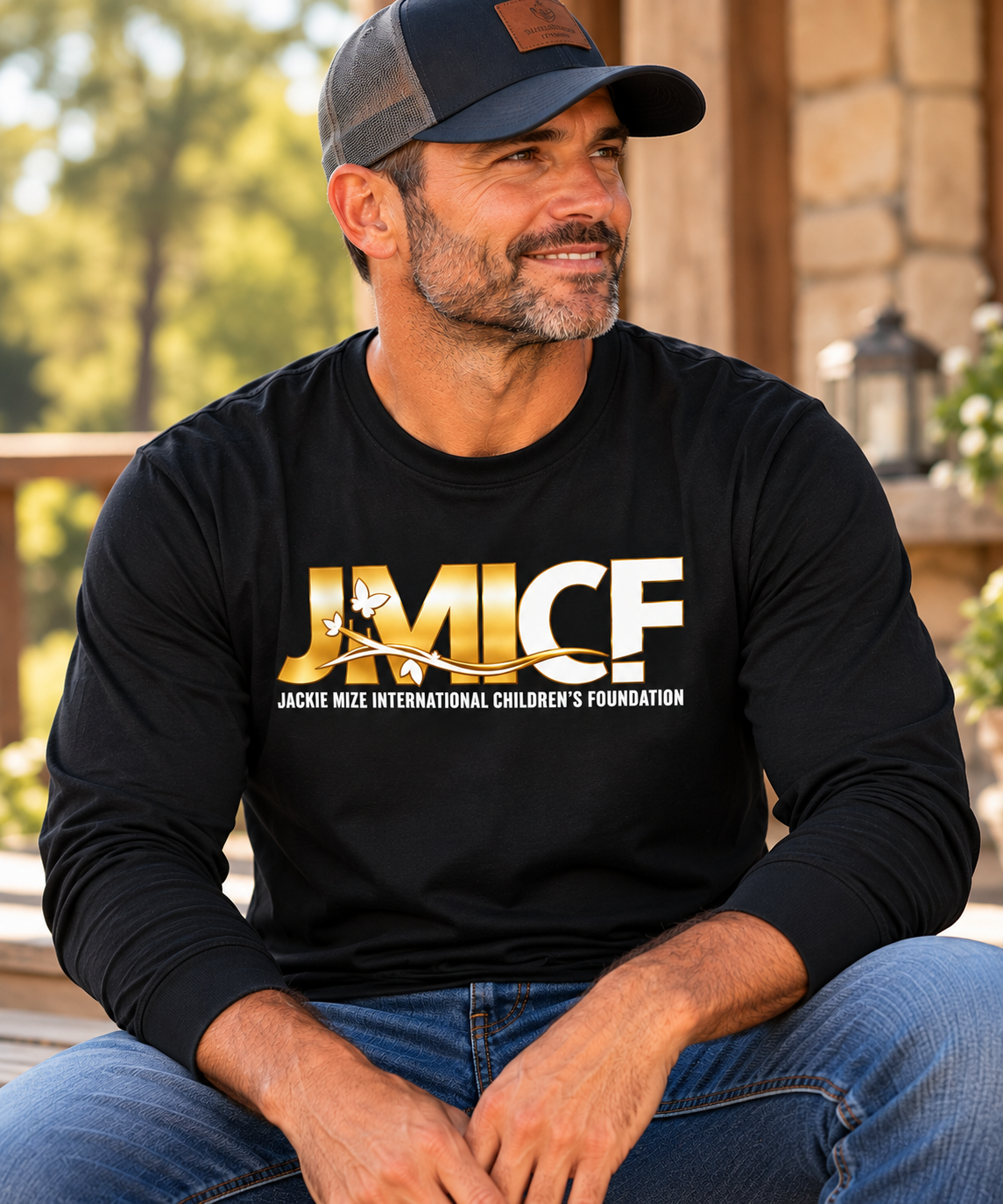 T Shirt JMICF - long sleeve, black