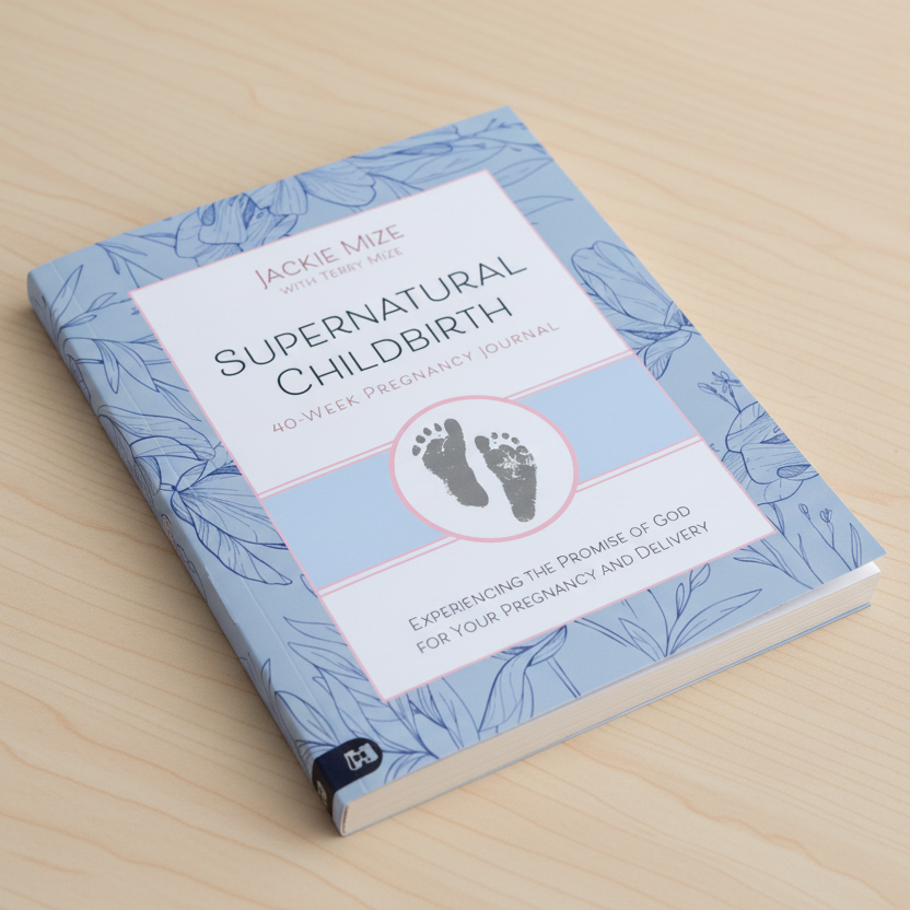 Supernatural Childbirth Book + 40-Week Pregnancy Journal Bundle