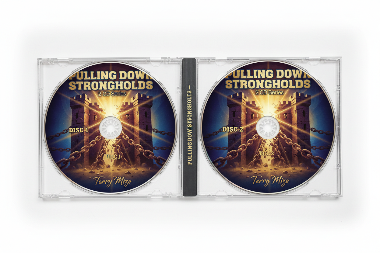 Pulling Down Strongholds - Open Jewel Case with Disc 1 and Disc 2