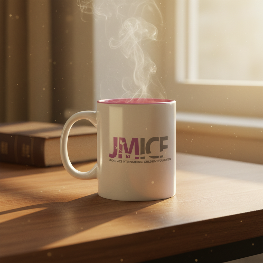 JMICF Mug - Desk with Sunbeams